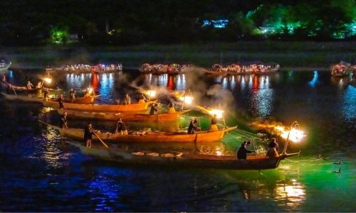 長良川の鵜飼