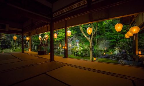 郡上八幡の慈恩禅寺の庭園